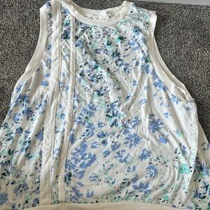 Free People Movement x Hatch maternity love print tank